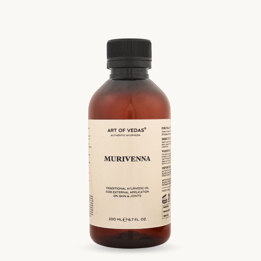 Art of Vedas Murivenna 200ml - Ayurvedic Oil for Skin and Joint Care