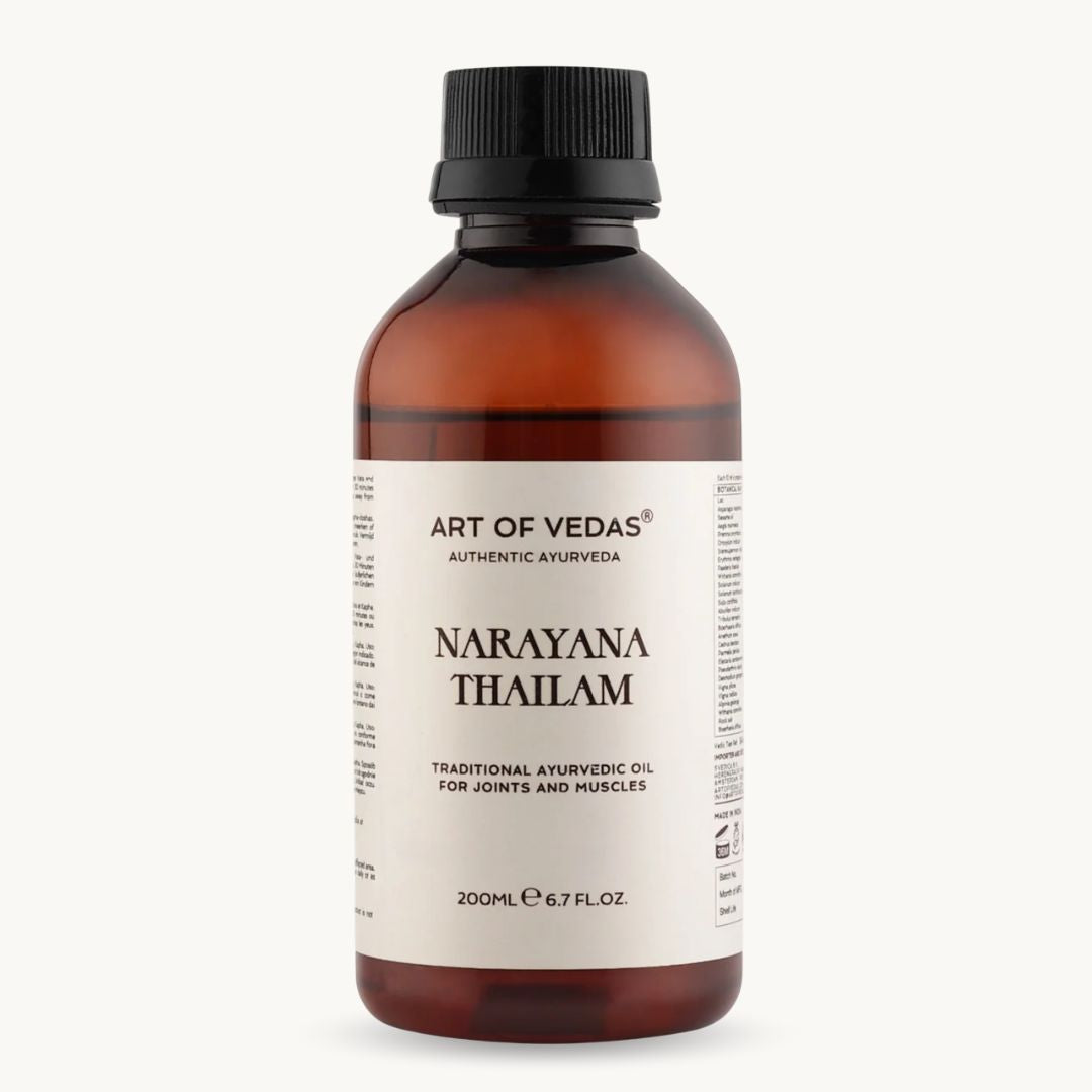 Art of Vedas Narayana Thailam 200ml - Traditional Ayurvedic Oil for Joints and Muscles