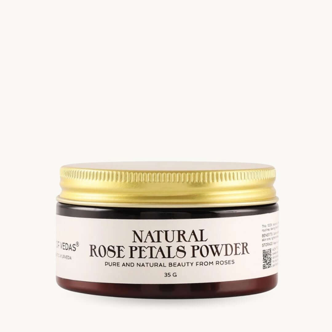 Proszek z płatków róży