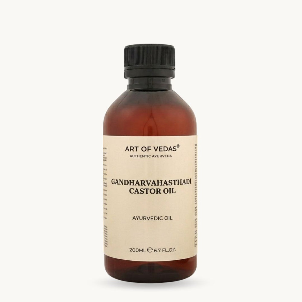 Art of Vedas, Gandharvahasthadi Eranda Thailam, 200 ml, klasyczny ajurwedyjski Thailam
