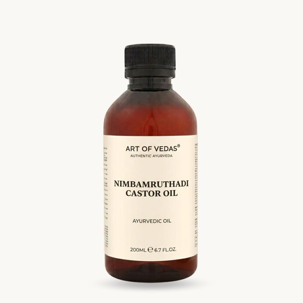 Art of Vedas, Nimbamruthadi Eranda Thailam, 200 ml, klasyczny ajurwedyjski Thailam