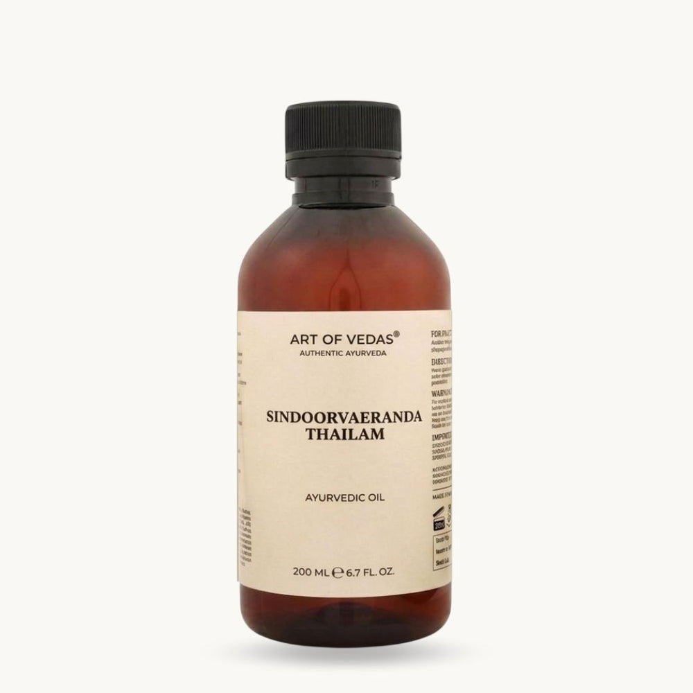 Art of Vedas, Sinduvarairanda Thailam, 200 ml, klasyczny ajurwedyjski Thailam